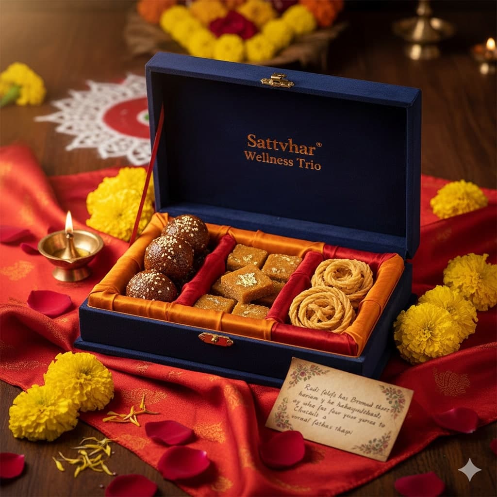 Sattvahar Wellness Trio: Curating a Gift Box of Tradition, Taste, and Temple Memory