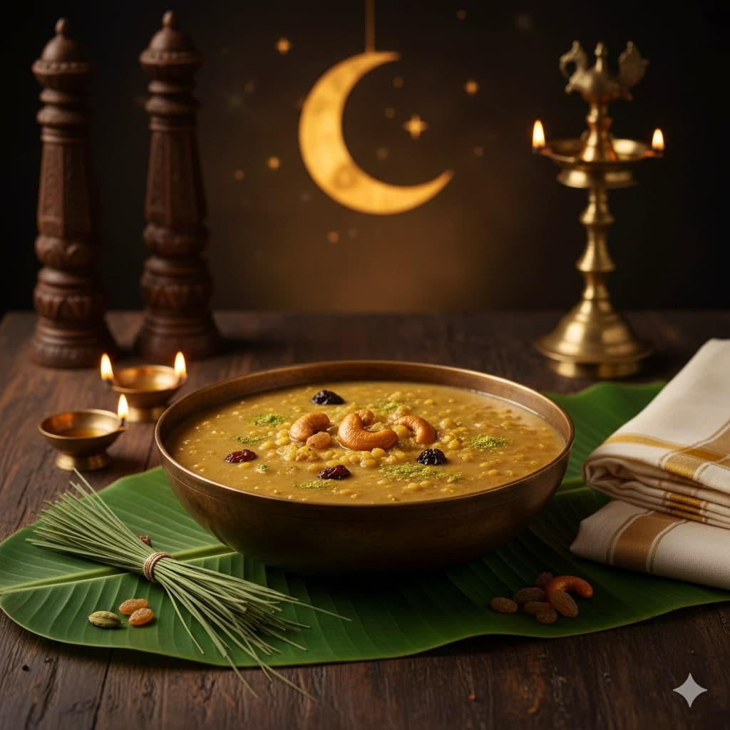 Kerala Iyer Eclipse Paruppu Payasam