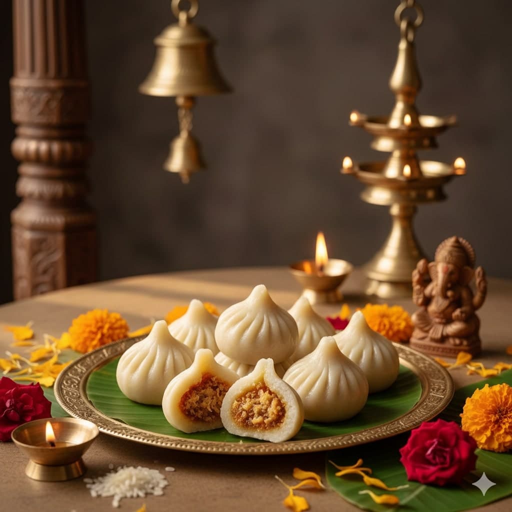 Konkan Saraswat Naivedyam Modak