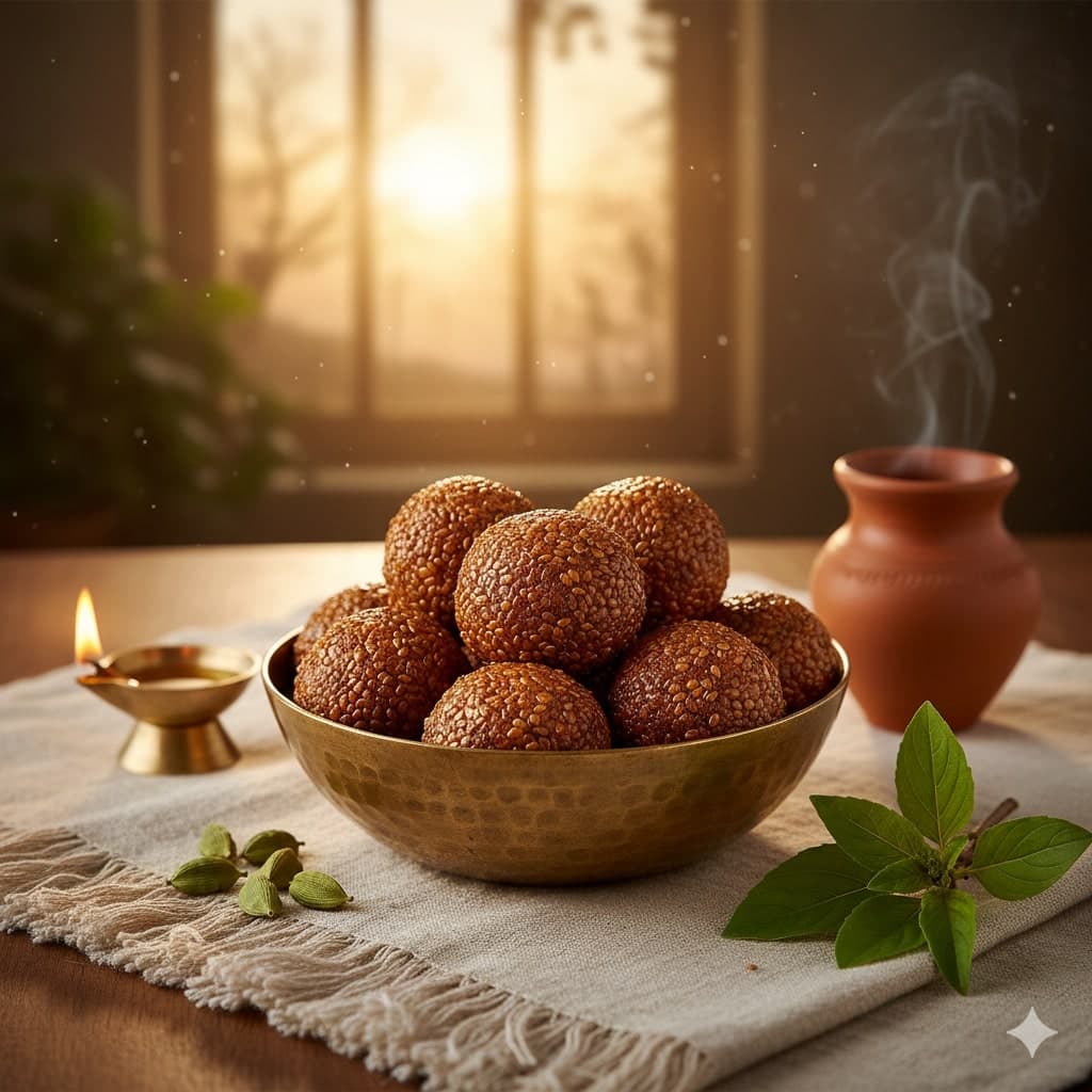 Pre-Dawn Til-Gur Laddoo